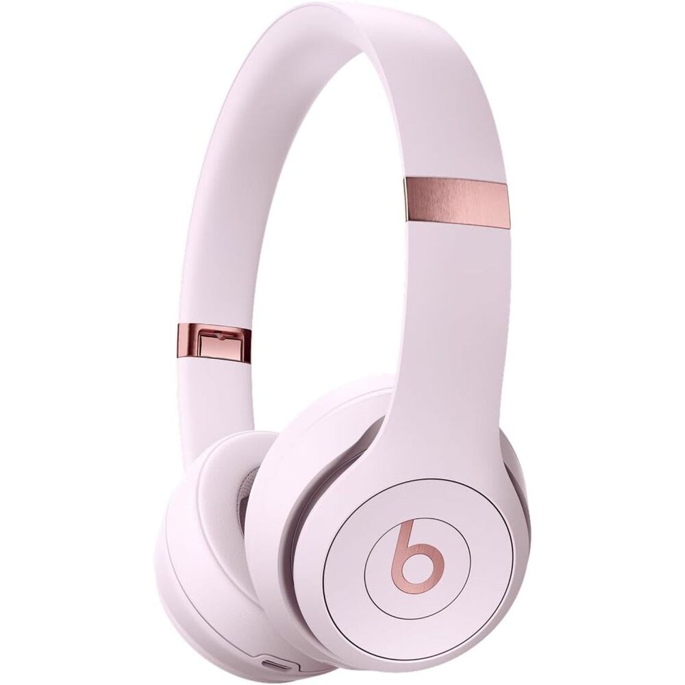 Beats Solo 4 Wireless On-Ear Headphones Cloud Pink Up to 50H Battery